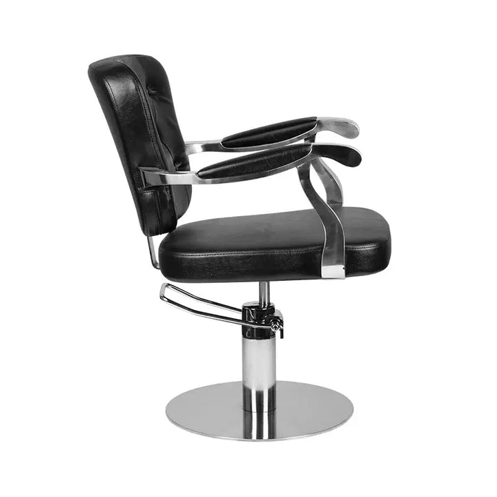 Gabbiano Friseurstuhl Molise Schwarz - Friseurstuhl