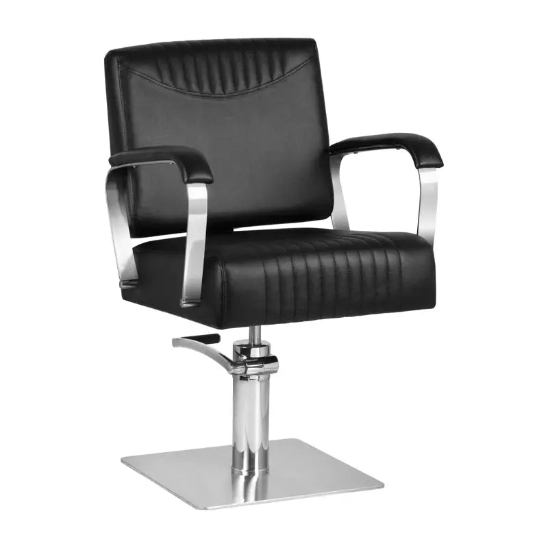 Gabbiano Friseurstuhl Orleans Schwarz - Friseurstuhl