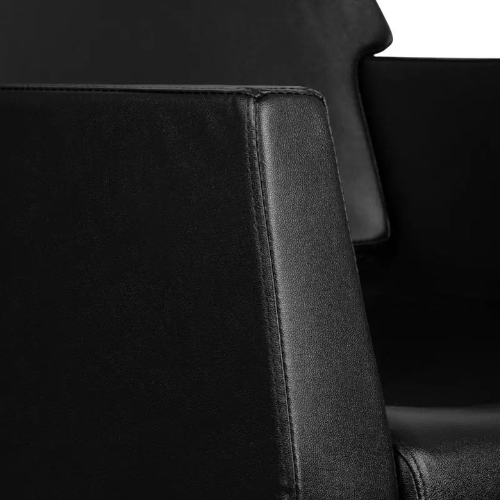 Gabbiano Friseurstuhl Santiago Schwarz - Friseurstuhl