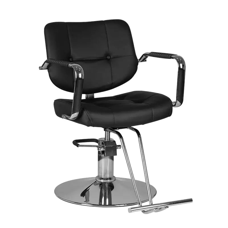 Gabbiano Friseurstuhl Vigo Schwarz - Friseurstuhl