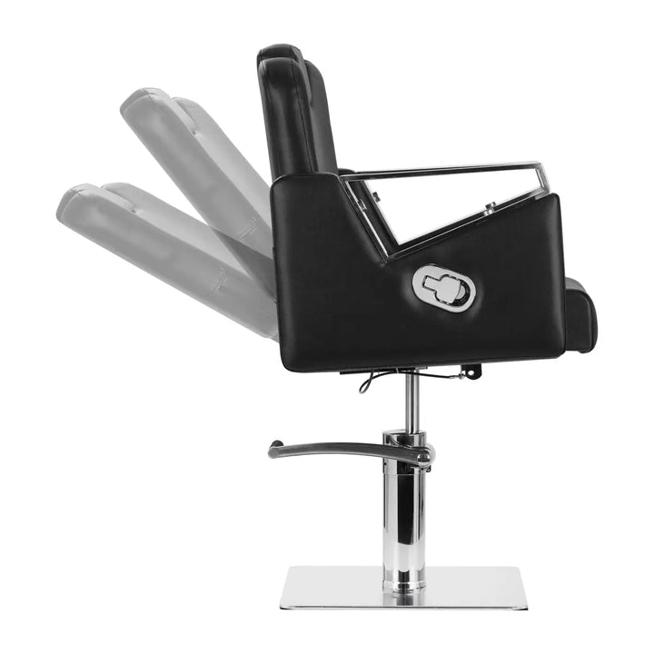 Gabbiano Friseurstuhl Wilno schwarz - Friseurstuhl