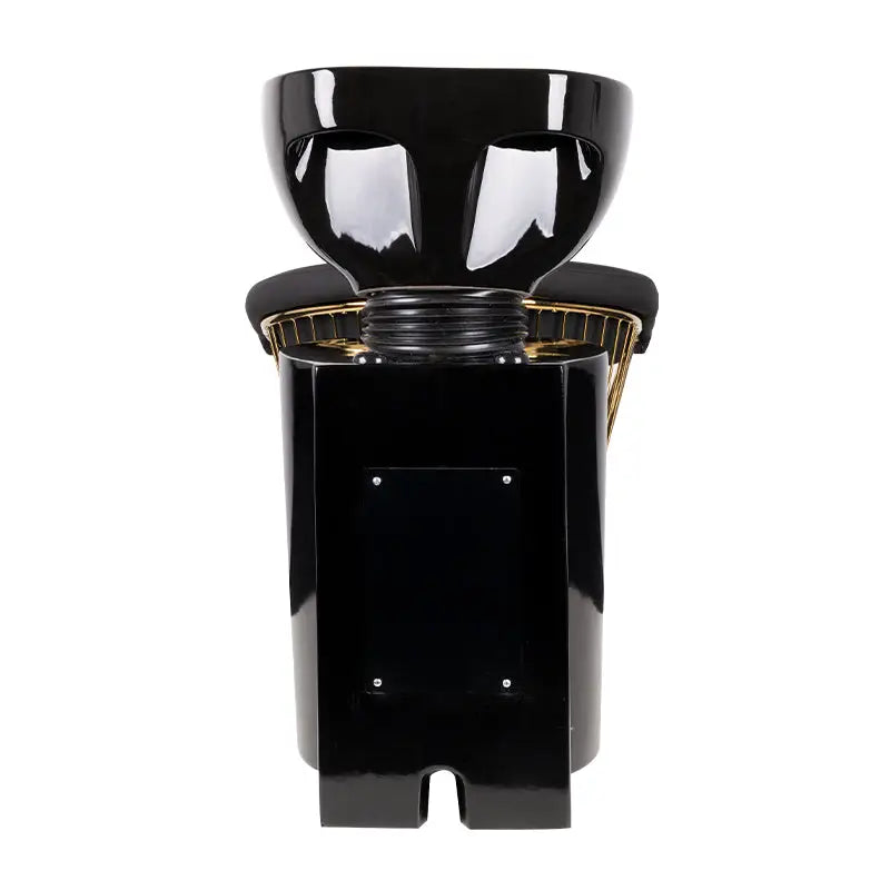 Gabbiano Friseurwäsche Lillie Gold Schwarz - Friseur-Waschbecken