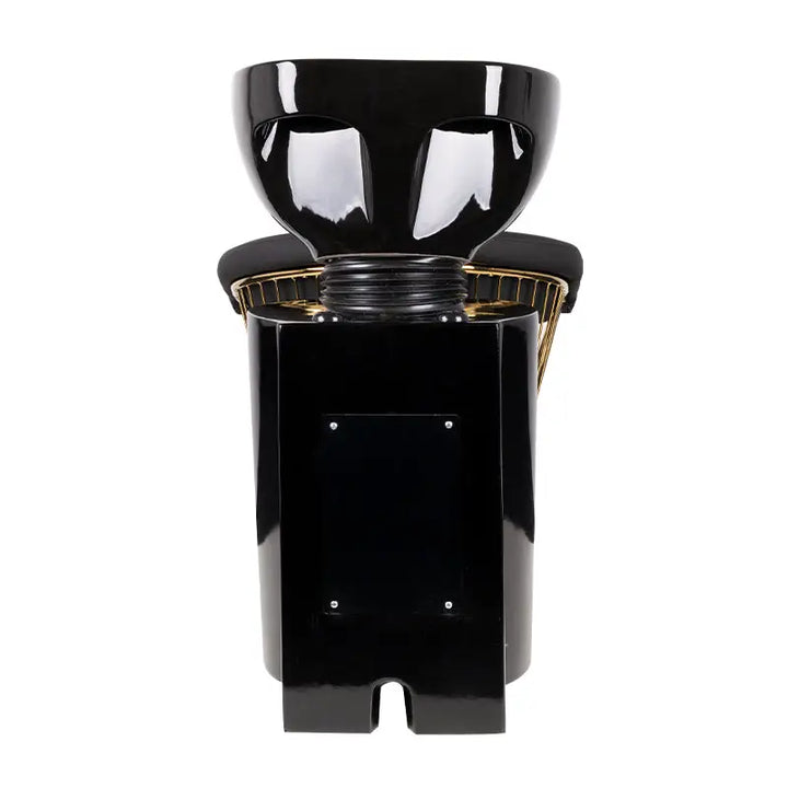 Gabbiano Friseurwäsche Lillie Gold Schwarz - Friseur-Waschbecken