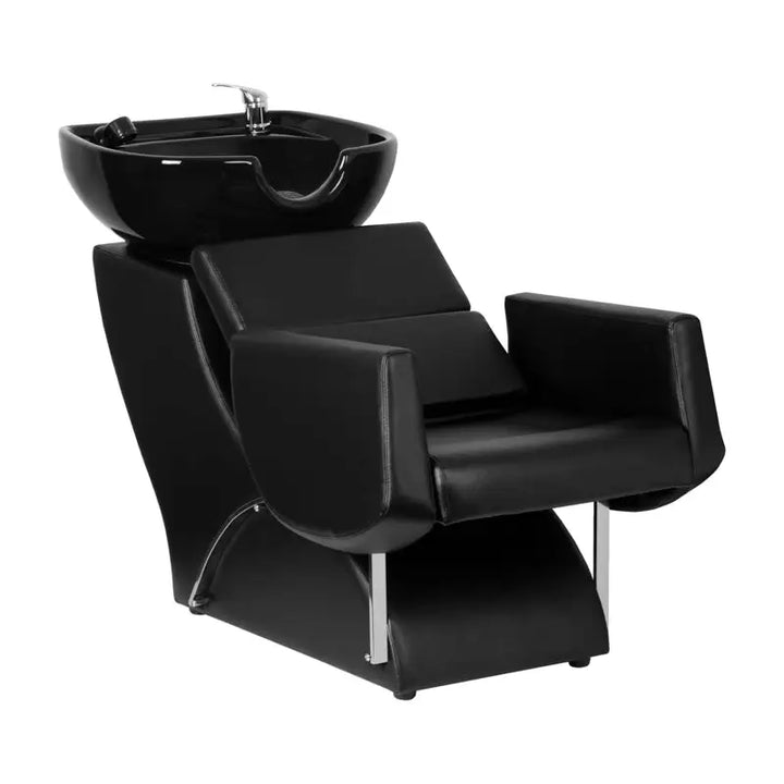 Gabbiano Friseurwäsche Santiago Schwarz - Friseur-Waschbecken