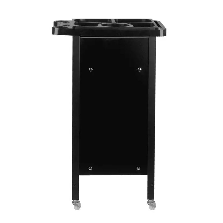 Schwarzer Gabbiano Friseurwagen 8-103 Rollwagen für Friseurbedarf