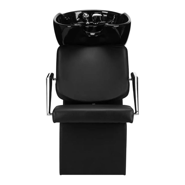 Gabbiano Friseurwaschanlage Dallas Schwarz - Friseur-Waschbecken