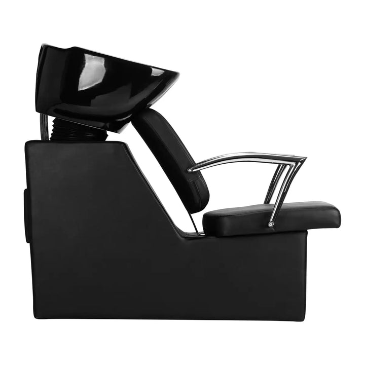 Gabbiano Friseurwaschanlage Dallas Schwarz - Friseur-Waschbecken
