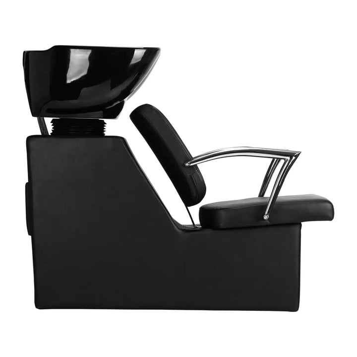 Gabbiano Friseurwaschanlage Dallas Schwarz - Friseur-Waschbecken