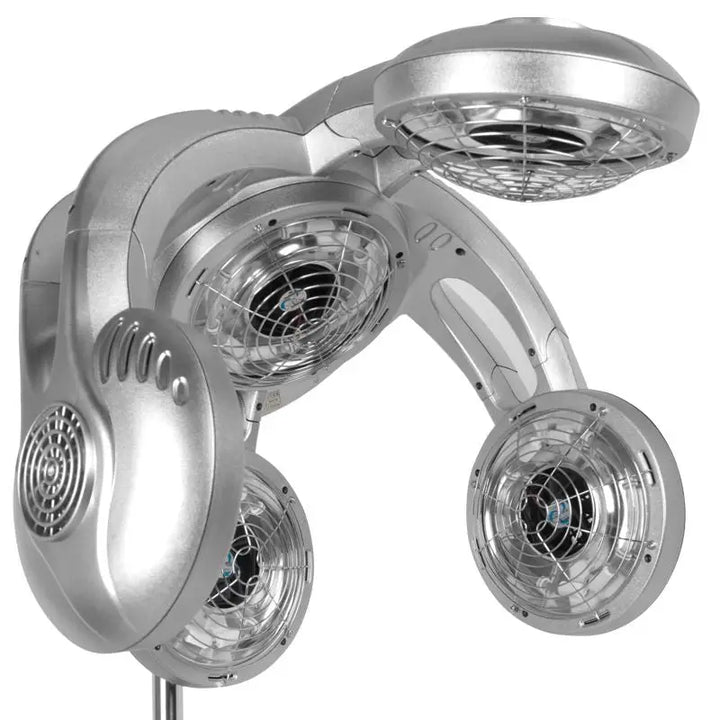 Silberner Silver Salon Haartrockner Gabbiano Infrarothaube Trockenhaube mit Stativ