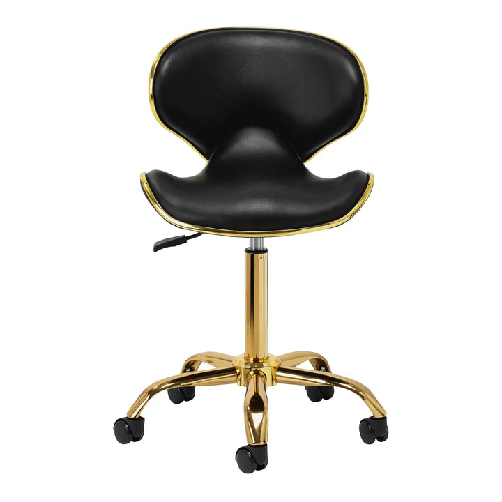 Gabbiano Kosmetikhocker Q-4599G schwarz - Kosmetikhocker