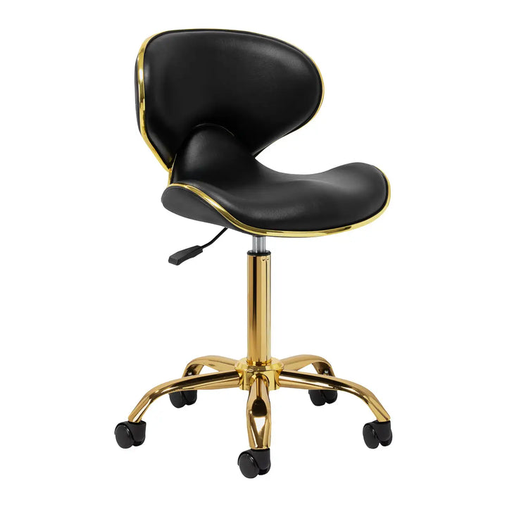 Gabbiano Kosmetikhocker Q-4599G schwarz - Kosmetikhocker