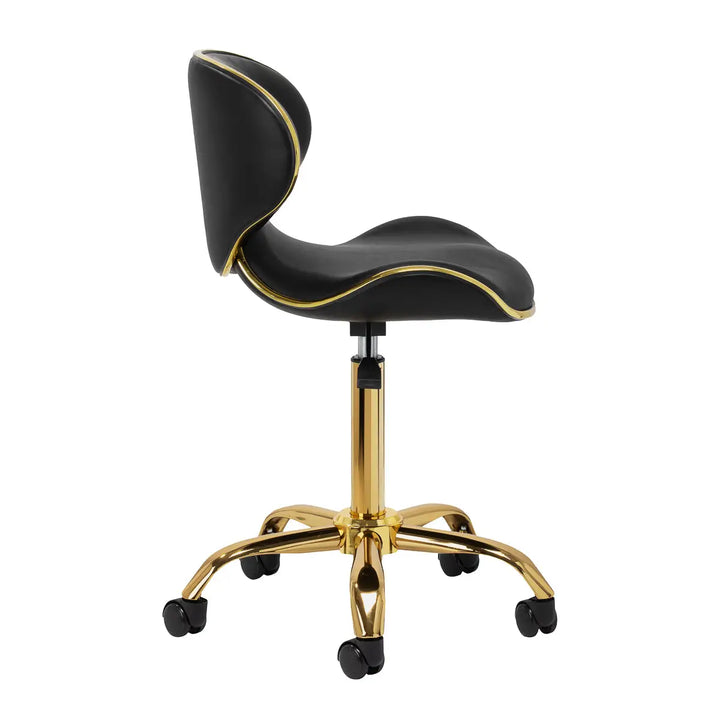 Gabbiano Kosmetikhocker Q-4599G schwarz - Kosmetikhocker