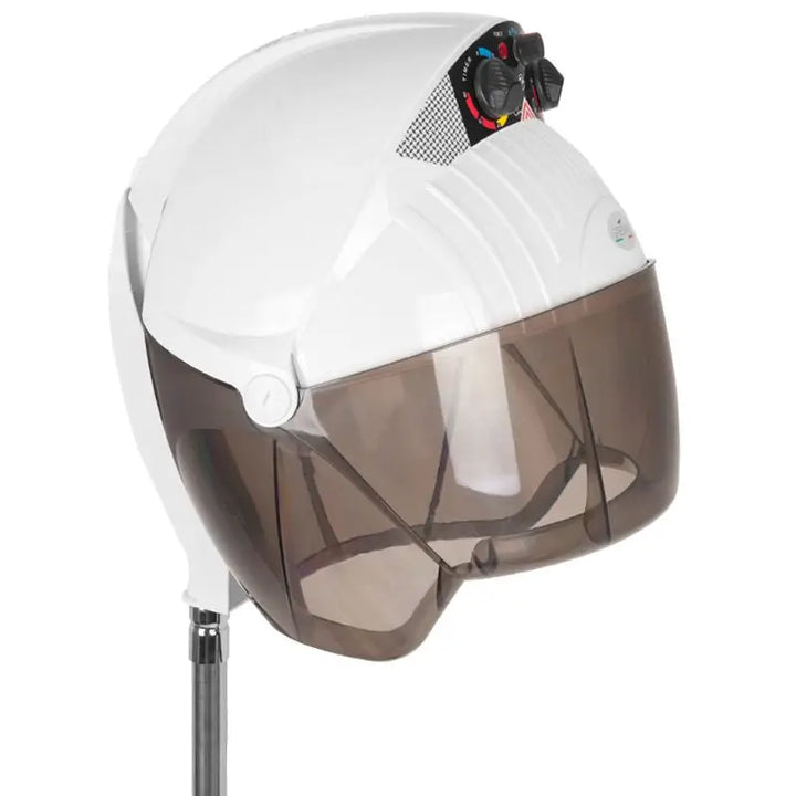 Weißer Salon-Haartrockner Gabbiano Trockenhaube mit Stativ Centurion lvi-203s