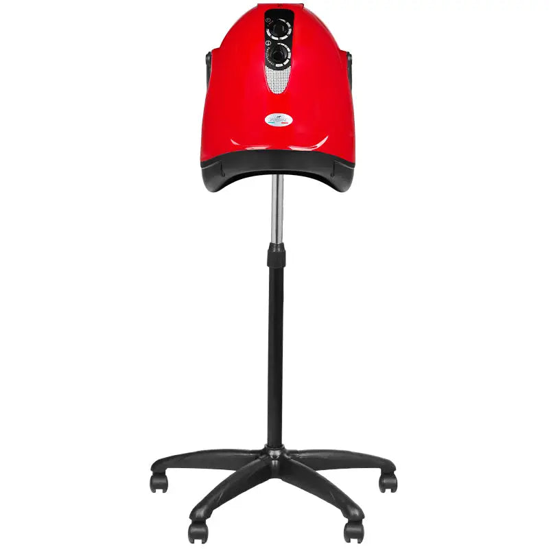Rote Salon-Haartrockner Gabbiano Trockenhaube mit Stativ LX-201S