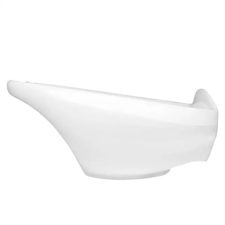 Weiße Keramik Gravy Boat auf Produkt Gabbiano Waschschüssel Weiß