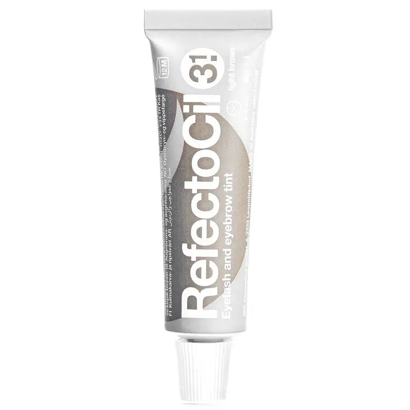 RefectoCil Wimpern- und Augenbrauentönung Tube für Gel Henna RefectoCil 3.1 Hellbraun