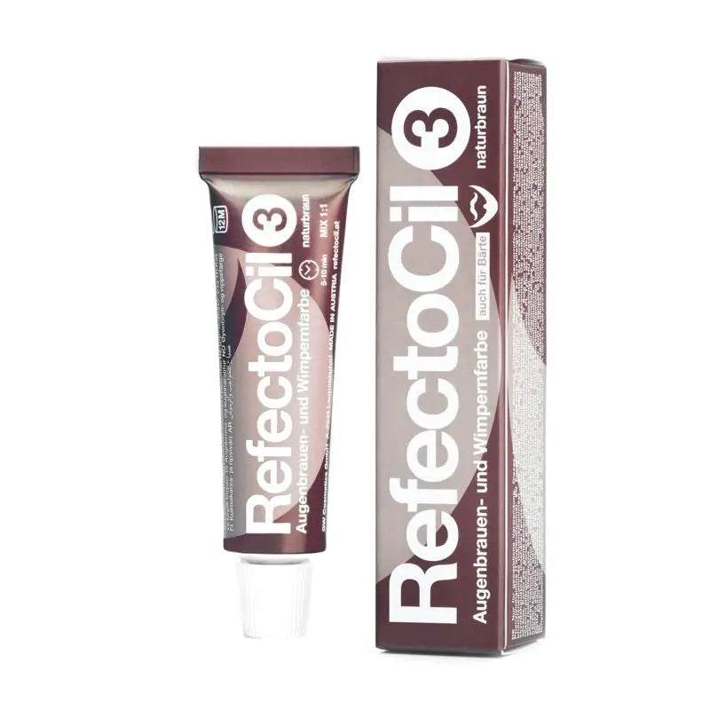 RefectoCil Gel Henna 3 Braun für Augenbrauen- und Wimperndruckfärbung