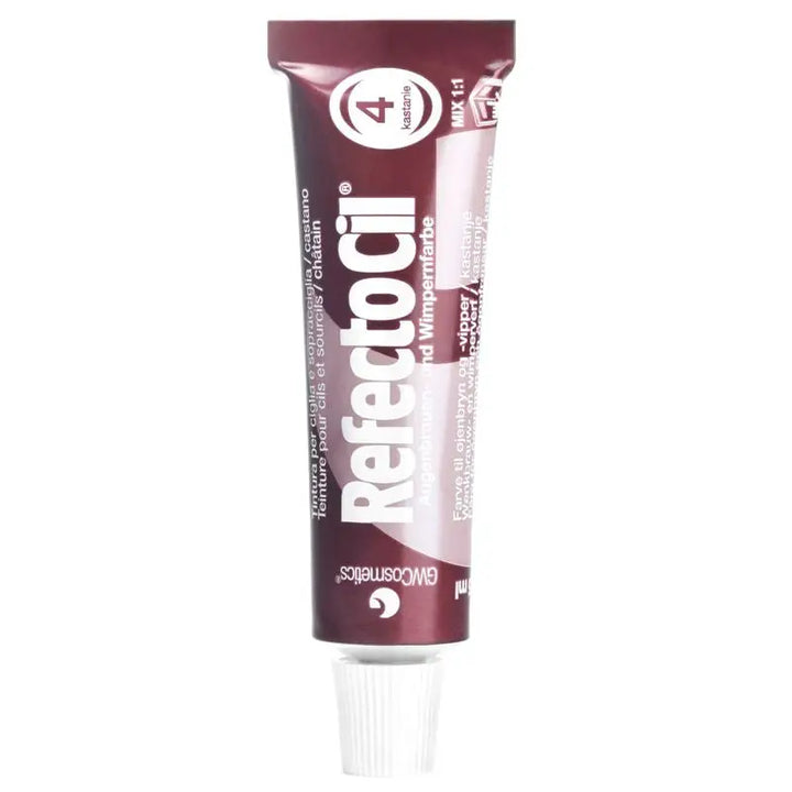 RefectoCil Gel Henna 4 Kastanienbraun für Augenbrauen und Wimpern