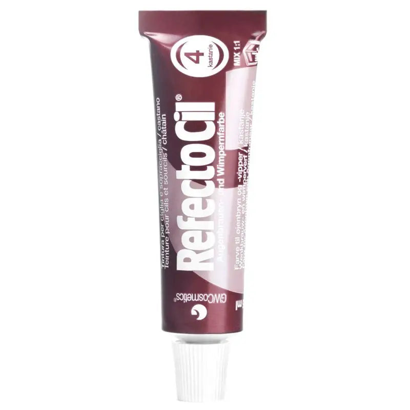 RefectoCil Gel Henna 4 Kastanienbraun für Augenbrauen und Wimpern