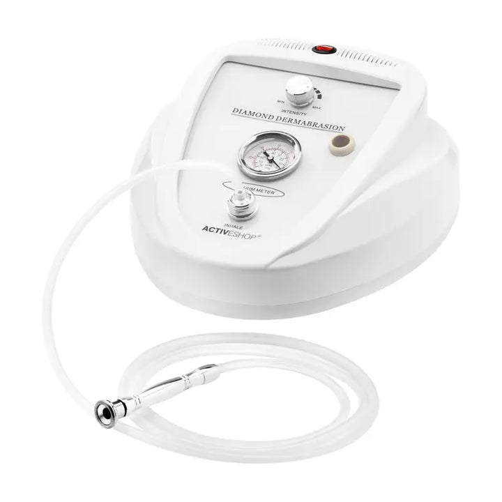 Weiße Diamant-Dermabrasion Maschine mit Schlauch für Hautpflege und Kosmetik