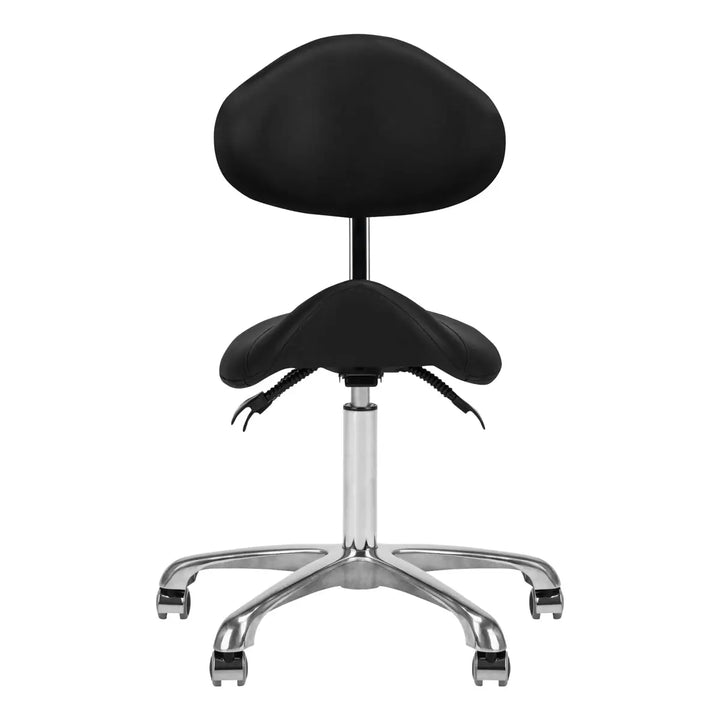 Giovanni Kosmetikhocker 1004 Schwarz - Friseurstuhl