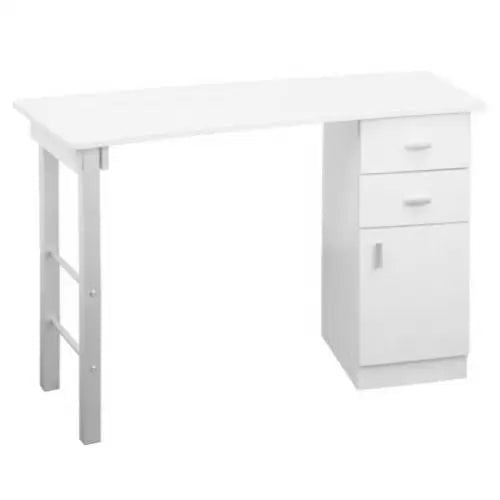 Weißer Kosmetiktisch Giovanni DM135 mit Schubladen und Cabinet