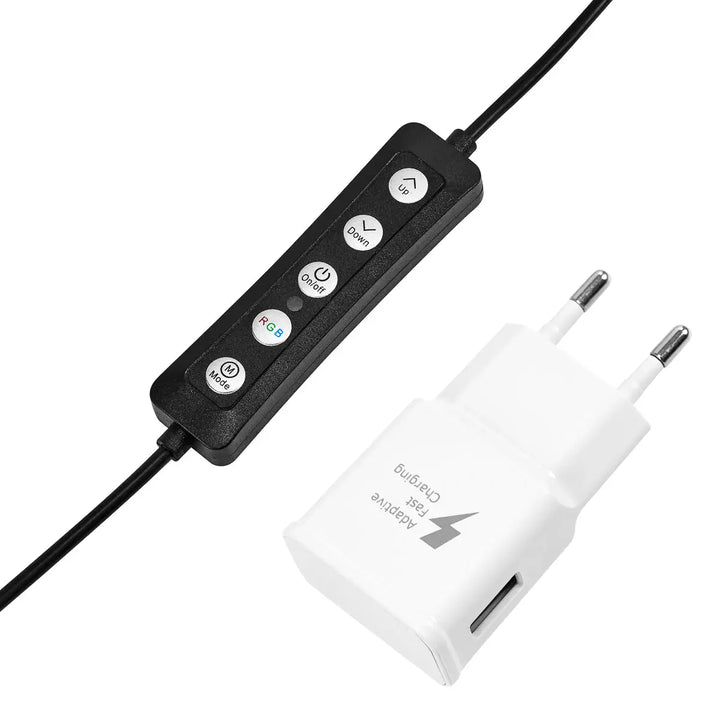 Glow RGB Ringlicht 13’’ bsc mit Stativ 10W - Ringlicht