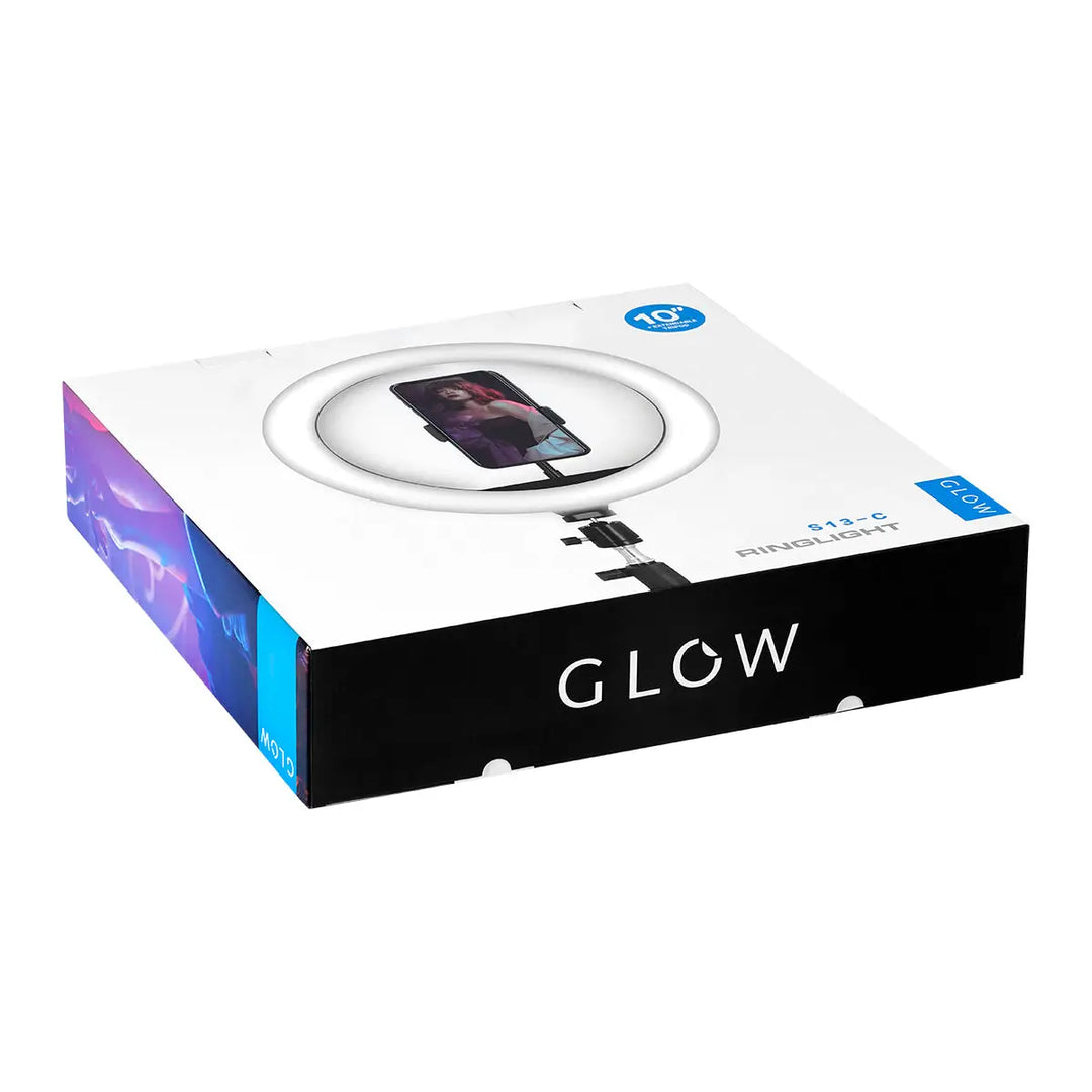 Glow Ringlicht 10’’ BSC mit Stativ 10W - Ringlicht