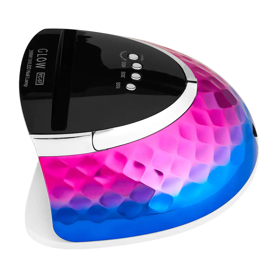 Glow UV LED Lampe YC57 RN blau-pink 268W - UV LED Lampe