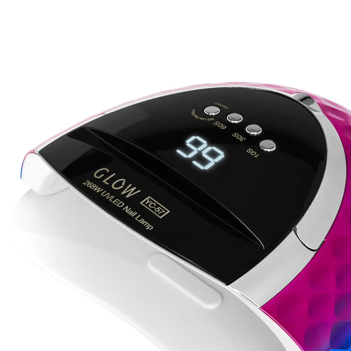 Glow UV LED Lampe YC57 RN blau-pink 268W - UV LED Lampe