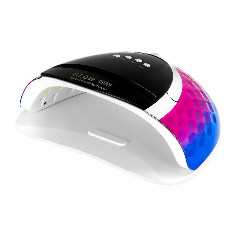 Glow UV LED Lampe YC57 RN blau-pink 268W - UV LED Lampe