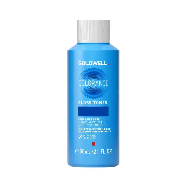 Blaues Flasche Goldwell Colorance Gloss Tones Haarkolor Produkt