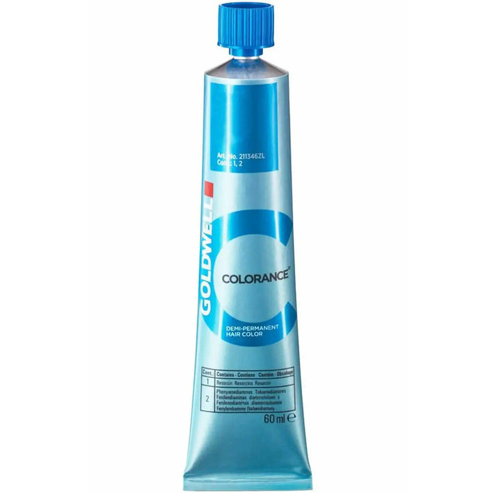 Blauer Tube der Goldwell Colorance Haartönung für demi-permanente Haartönung