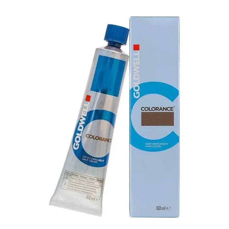 Goldwell Colorance Mix Tönung Tube und Verpackung auf weißem Hintergrund