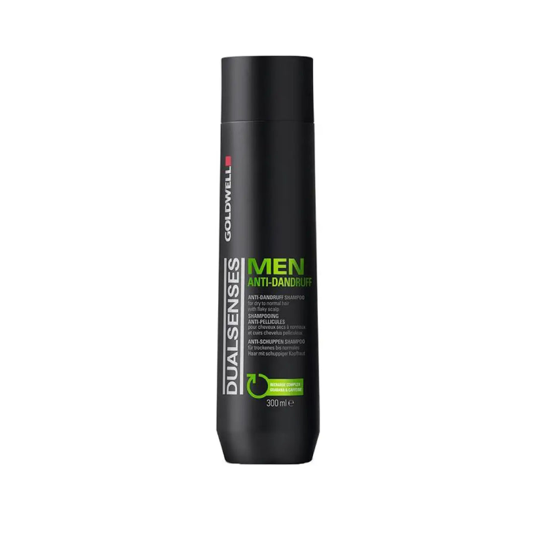 Schwarze Flasche Goldwell Dualsenses Anti Schuppen Shampoo für Männer