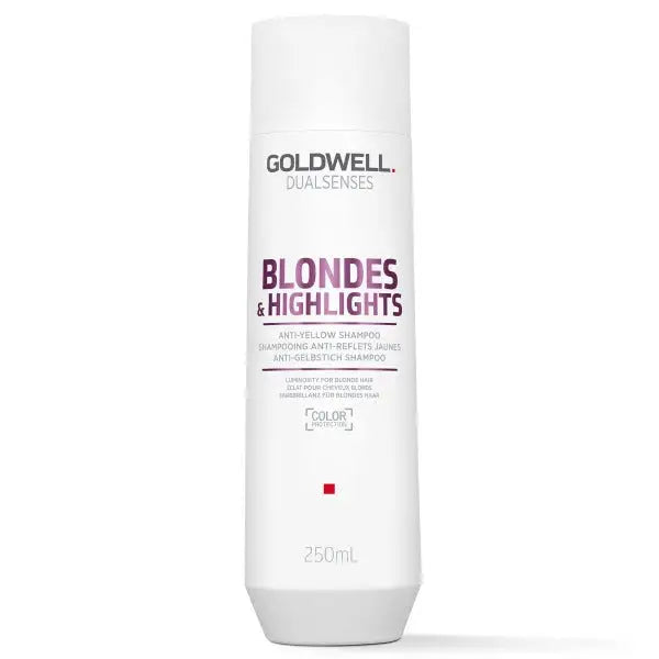 Goldwell Dual Senses Blondes & Highlights Anti-Yellow Shampoo Flasche on Produktbild