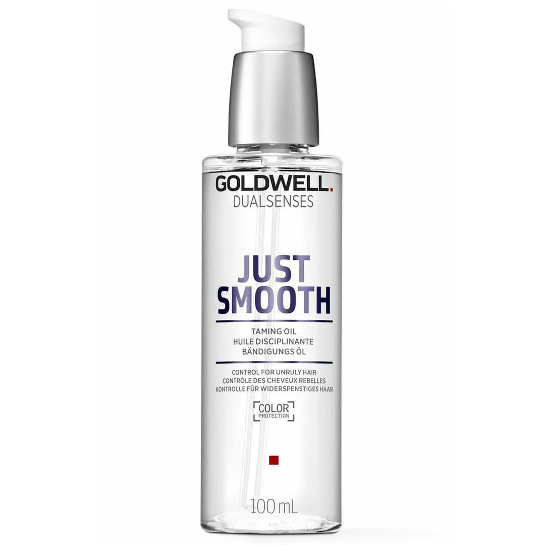 Goldwell Dualsenses Just Smooth Taming Oil in transparenter Flasche