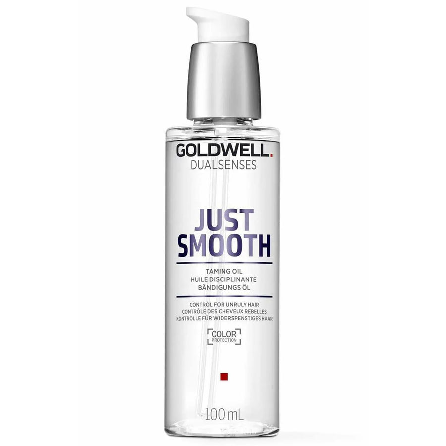 Goldwell Dualsenses Just Smooth Taming Oil in transparenter Flasche