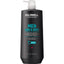 Schwarze Flasche Goldwell Dualsenses Men Haar- und Körpershampoo gespannt