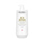 Weiße Flasche Goldwell Dualsenses Rich Repair Shampoo für repariertes strapaziertes Haar