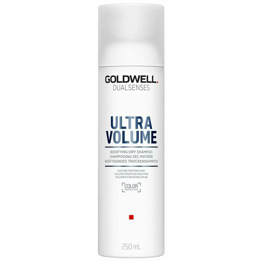 Weißer Trockenshampoo-Flasche von Goldwell Dualsenses Ultra Volume