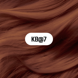 Goldwell Elumen KB@7 – Hersteller-Haarmuster auf Ausgangstonhöhe 7