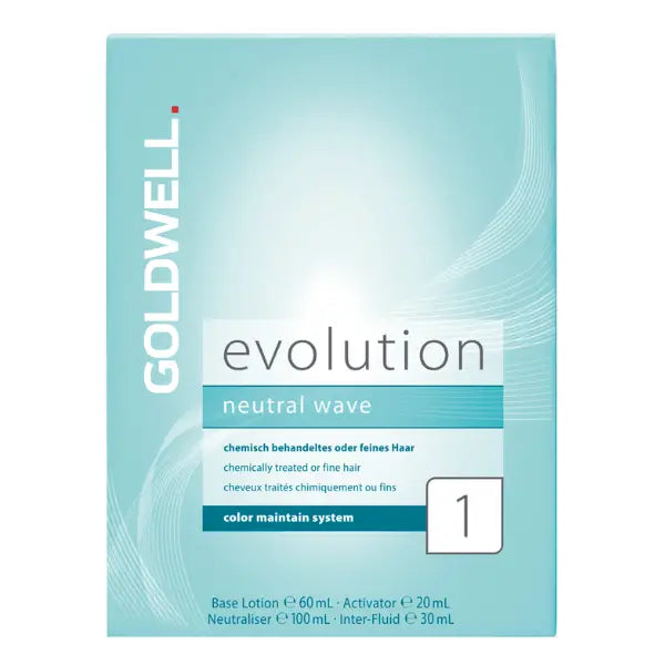 Goldwell Evolution Neutral Wave Dauerwell Set für natürliche Wellenhaare