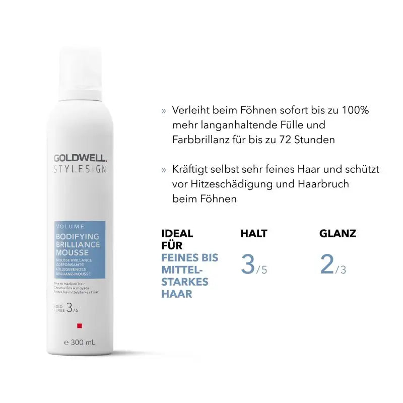 Goldwell Stylesign Bodifying Brilliance Mousse - Haarmousse