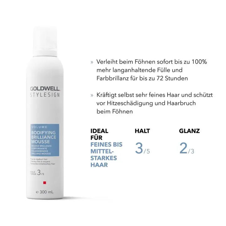Goldwell Stylesign Bodifying Brilliance Mousse - Haarmousse