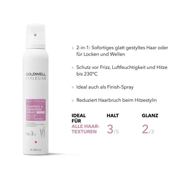 Goldwell Stylesign Heat Styling Form- & Finish-Spray - Hitzeschutzspray