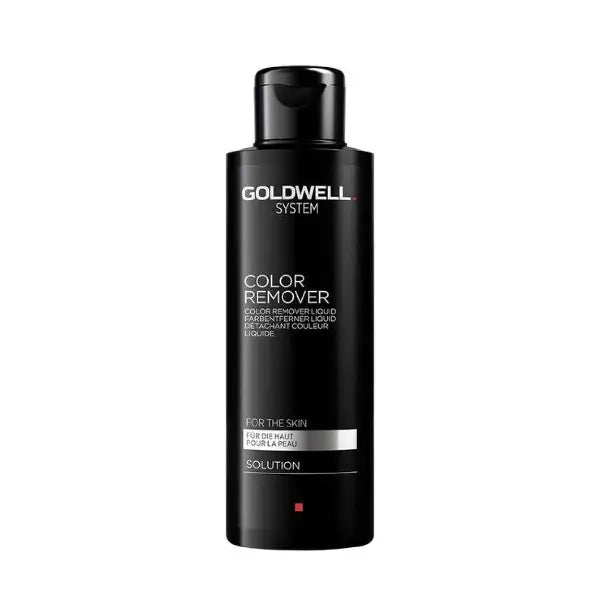 Schwarze Flasche mit Goldwell System Color Remover Skin zum Entfernen von Farbe