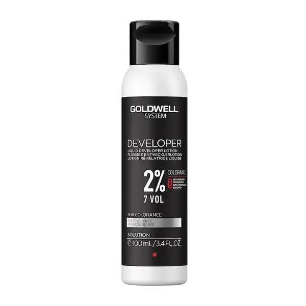 Goldwell System Entwickler Lotion Flasche für Haarentwicklung, professionelles Haarstyling