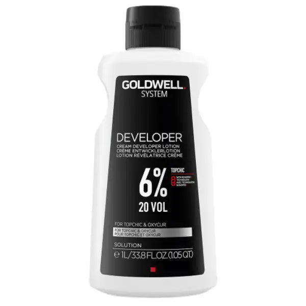 Goldwell System Entwickler Lotion Flasche für professionelle Haarfarbeanwendung