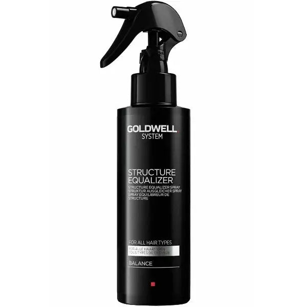 Goldwell System Structure Equalizer Spray Balance mit schwarzem Haardesign